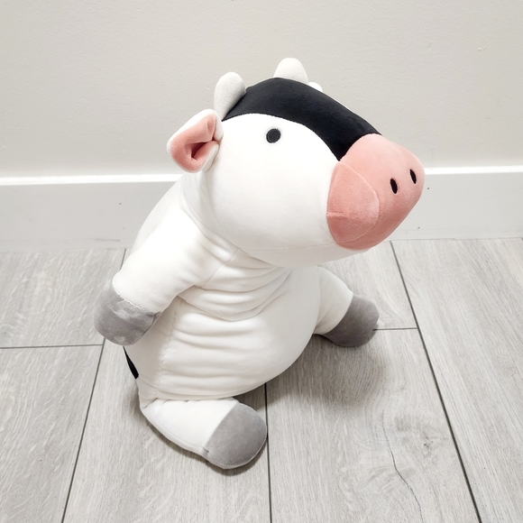 Cow Weighted Plush Throw Pillow - Pillowfort - Picture 1 of 6